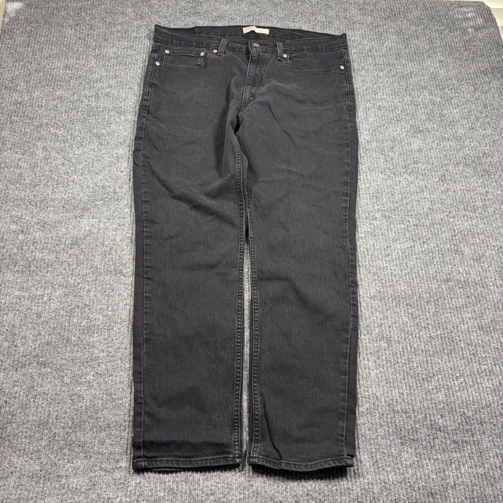 Signature by Levi Strauss & Co Jeans Mens 38x30 Slim Fit Jeans Black 59178-0071